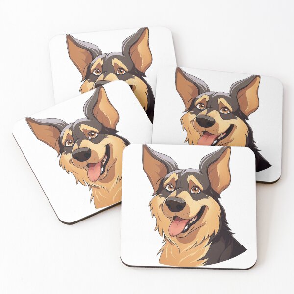 Item preview, Meet 'Rocky': Mighty German Shepherd Icon Amidst Majestic Nature designed and sold by Christian Weiss.