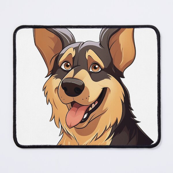 Item preview, Meet 'Rocky': Mighty German Shepherd Icon Amidst Majestic Nature designed and sold by Christian Weiss.