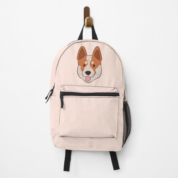 Item preview, Cute red Australian cattle dog face designed and sold by Yaragold.