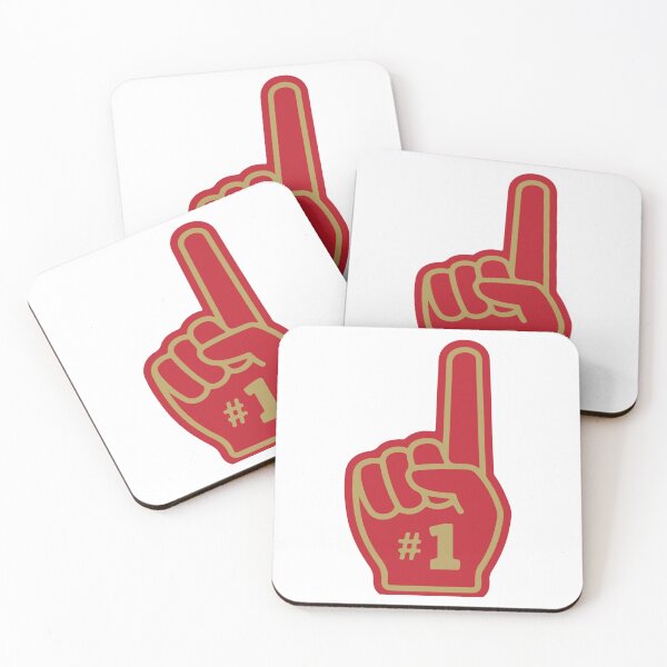 Item preview, 49ers Foam Finger Number 1 Fan designed and sold by Aroikawago.