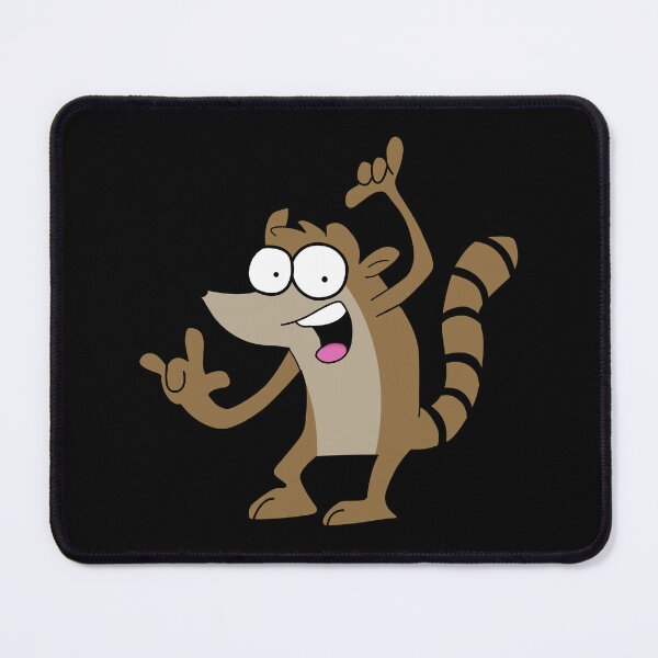 Item preview, Rigby  & Pizza & Video Game designed and sold by kidcartoon.