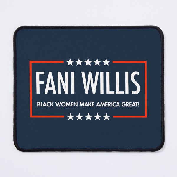 Item preview, Fani Willis - Black Women Make America Great (Blue) designed and sold by Thelittlelord.