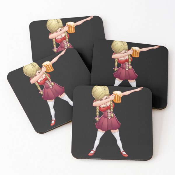 Item preview, Oktoberfest Lederhosen Dabbing Barmaid Beer Dab designed and sold by JasonHart66.