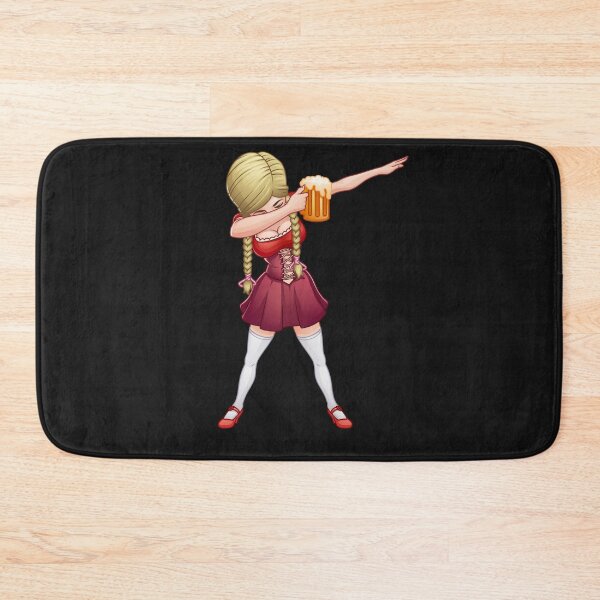 Item preview, Oktoberfest Lederhosen Dabbing Barmaid Beer Dab designed and sold by JasonHart66.