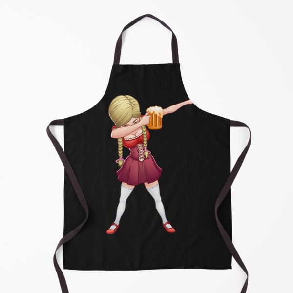 Item preview, Oktoberfest Lederhosen Dabbing Barmaid Beer Dab designed and sold by JasonHart66.