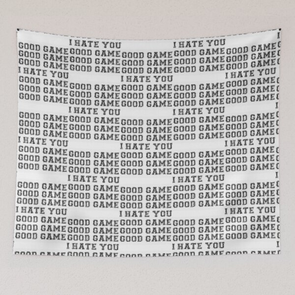 Item preview, Good Game.I Hate You. Baseball ¾ Sleeve  designed and sold by Aroikawago.
