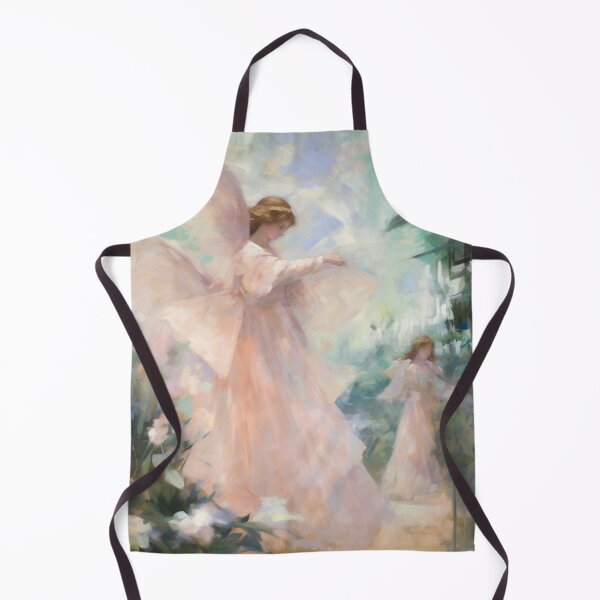 Item preview, Coquette aesthetic vintage painting of an angel designed and sold by Coquette Art.