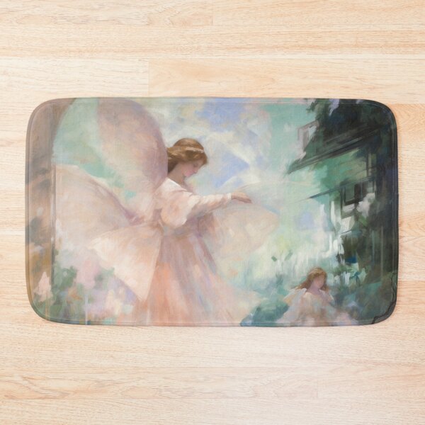 Item preview, Coquette aesthetic vintage painting of an angel designed and sold by Coquette Art.