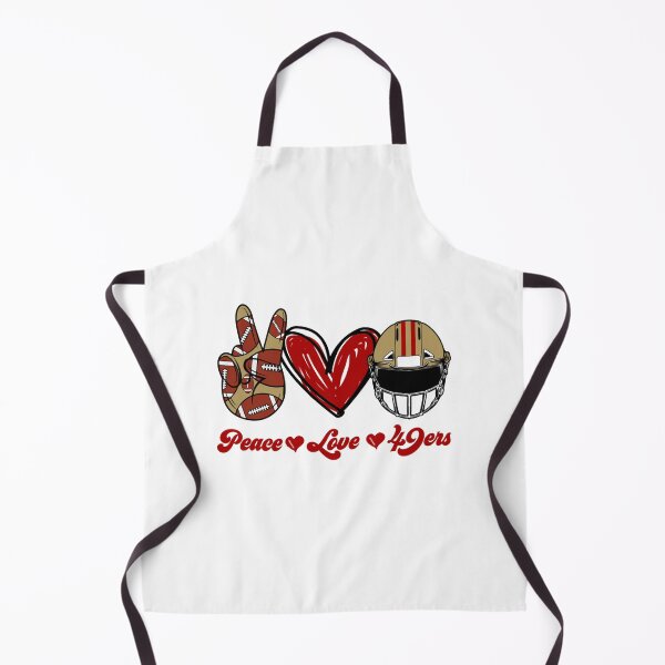 Item preview, Peace Love 49ers - Football Team designed and sold by Aroikawago.