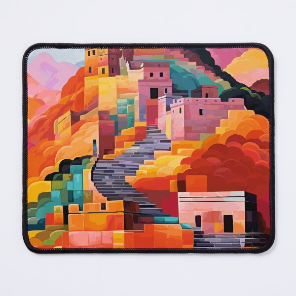 Item preview, Great Wall of China Abstract Art (China) designed and sold by ArsUrbis.
