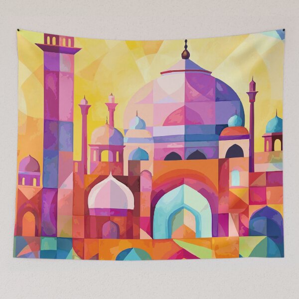 Item preview, Taj Mahal Abstract Art (India) designed and sold by ArsUrbis.