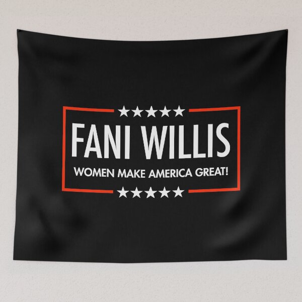 Item preview, Fani Willis - Women Make America Great (Black) designed and sold by Thelittlelord.