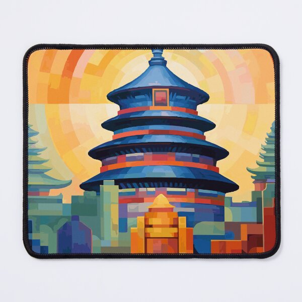 Item preview, Temple of Heaven in Beijing Abstract Art (China) designed and sold by ArsUrbis.
