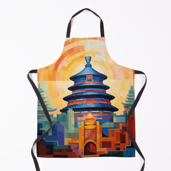 Item preview, Temple of Heaven in Beijing Abstract Art (China) designed and sold by ArsUrbis.