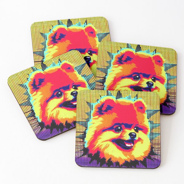 Item preview, Pop Art of a Pomeranian designed and sold by FunnehGacha.