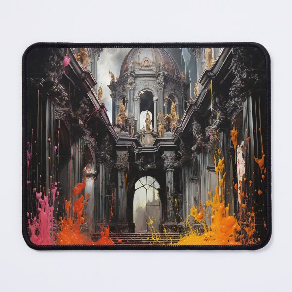 Item preview, Temple of Hell 1 designed and sold by Red Witch Art.