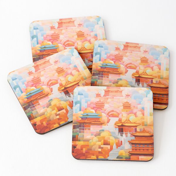 Item preview, Ciudad Prohibida en Beijing Arte Abstracto (China) designed and sold by ArsUrbis.