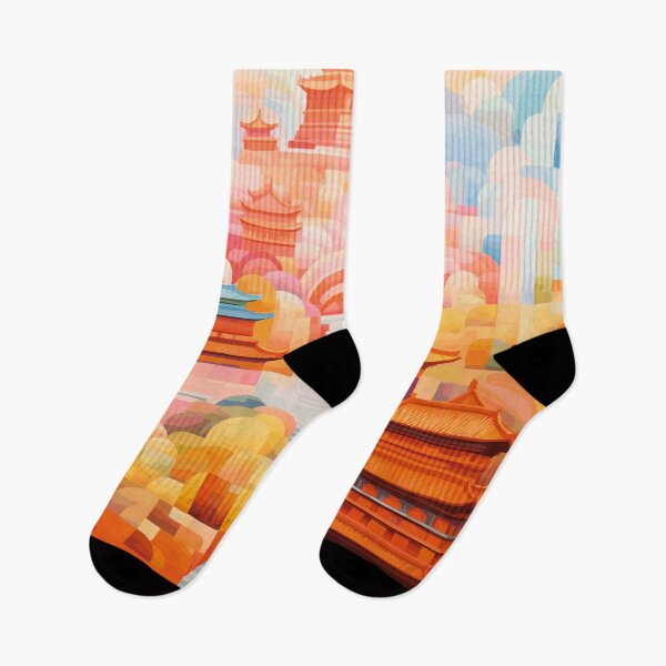 Item preview, Forbidden City in Beijing Abstract Art (China) designed and sold by ArsUrbis.