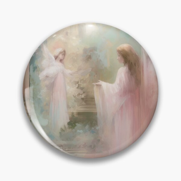 Item preview, Coquette aesthetic vintage painting of an angel designed and sold by Coquette Art.