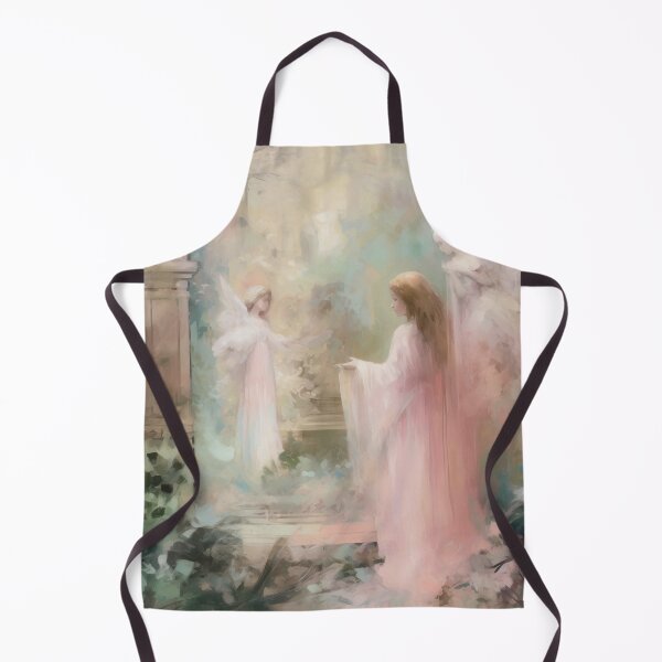 Item preview, Coquette aesthetic vintage painting of an angel designed and sold by Coquette Art.