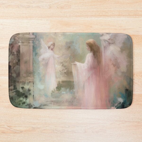Item preview, Coquette aesthetic vintage painting of an angel designed and sold by Coquette Art.