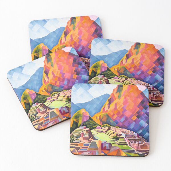 Item preview, Machu Picchu Abstract Art (Peru) designed and sold by ArsUrbis.