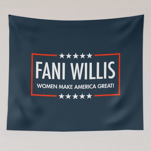Item preview, Fani Willis - Women Make America Great (Blue) designed and sold by Thelittlelord.