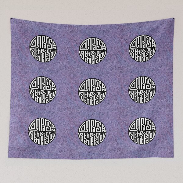 Item preview, Comparison is the thief of joy quote PURPLE designed and sold by Carina Parry Studios.