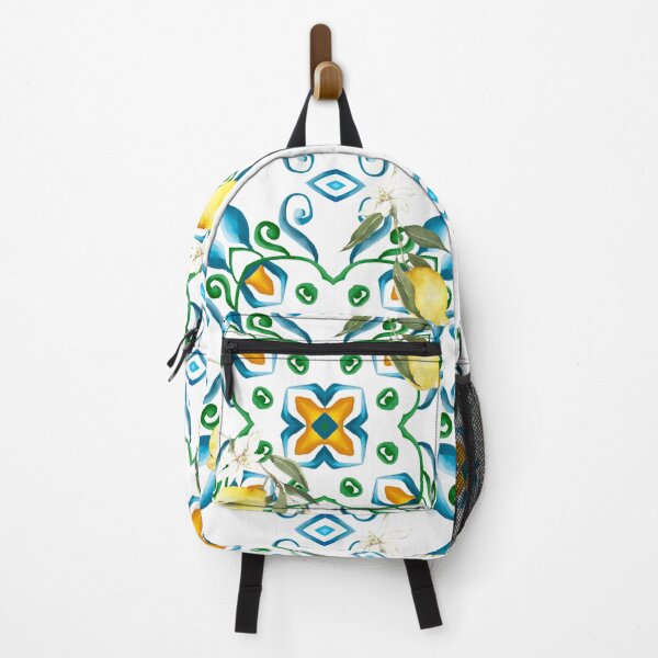 Item preview, Summer,blue tiles,mosaic,Sicilian style, pattern designed and sold by MariaMarinova.