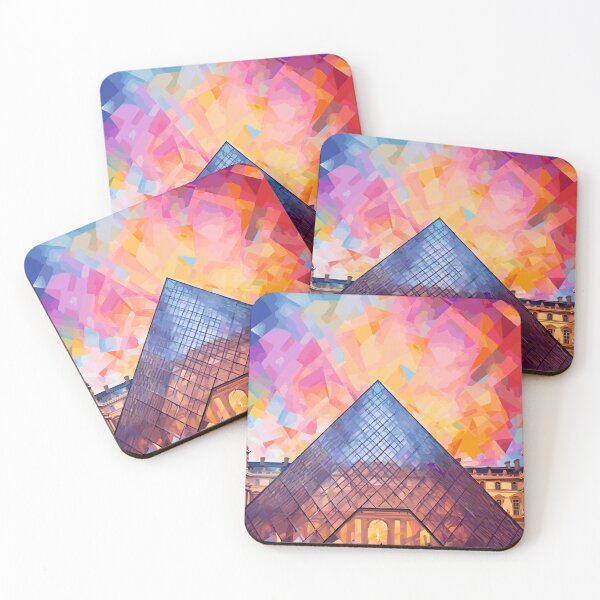 Item preview, Louvre Museum in Paris Abstract Art (France) designed and sold by ArsUrbis.