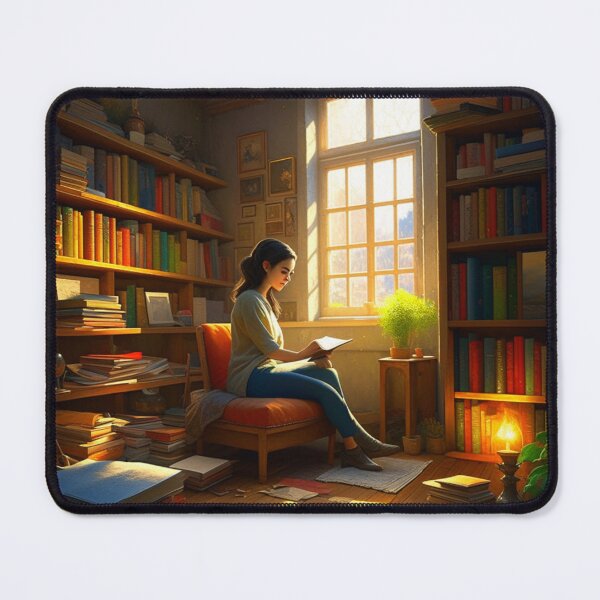 Item preview, Woman reading a book designed and sold by All Year Round.