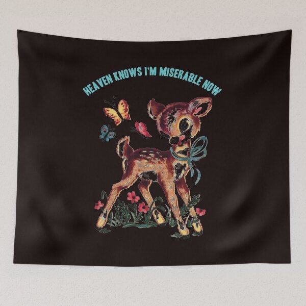 Item preview, Heaven Knows I'm a Miserable Now designed and sold by ANDYMANZANA.