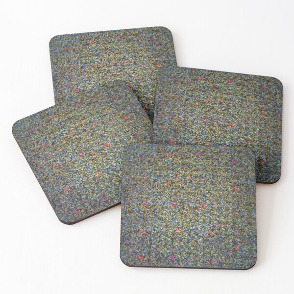 Item preview, Multicolored leaves texture designed and sold by psychoshadow.