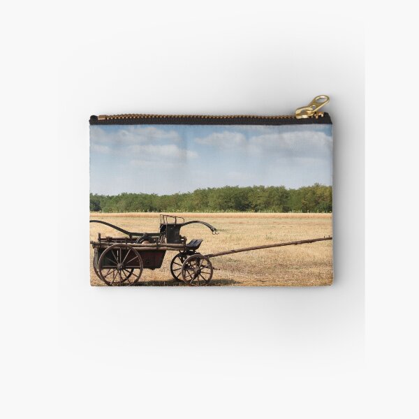 Item preview, old fire wagon on field designed and sold by goceris.