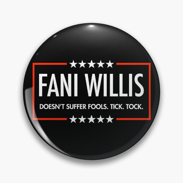 Item preview, Fani Willis - Doesn't Suffer Fools. Tick. Tock. (Black) designed and sold by Thelittlelord.