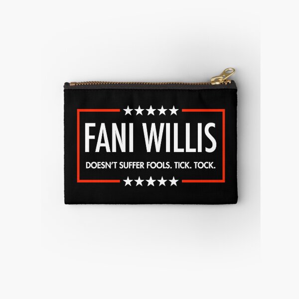 Item preview, Fani Willis - Doesn't Suffer Fools. Tick. Tock. (Black) designed and sold by Thelittlelord.