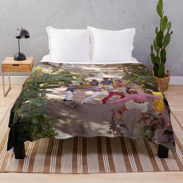 Item preview, Hilton Caribe in the 1960s, Couples enjoying Limbo Dancing by the Waterfalls in San Juan Puerto Rico designed and sold by aladdincolor.