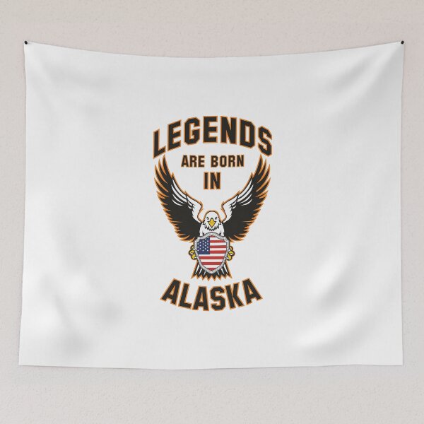 Item preview, Legends are born in Alaska designed and sold by beloknet.