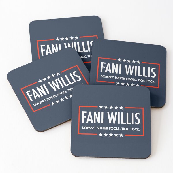 Item preview, Fani Willis - Doesn't Suffer Fools. Tick. Tock. (Blue) designed and sold by Thelittlelord.