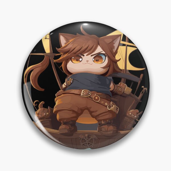 Item preview, Pirate Cat  1	 designed and sold by jzziieuo0.