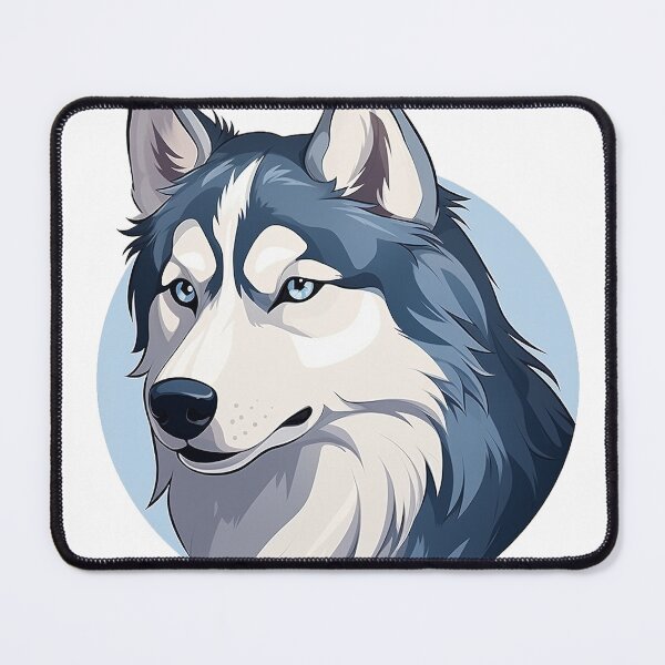 Item preview, Meet 'Luna': Enchanting Husky with a Spirit of the Wild designed and sold by Christian Weiss.