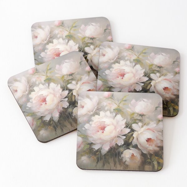 Item preview, Coquette aesthetic vintage painting of a bouquet of flowers designed and sold by Coquette Art.