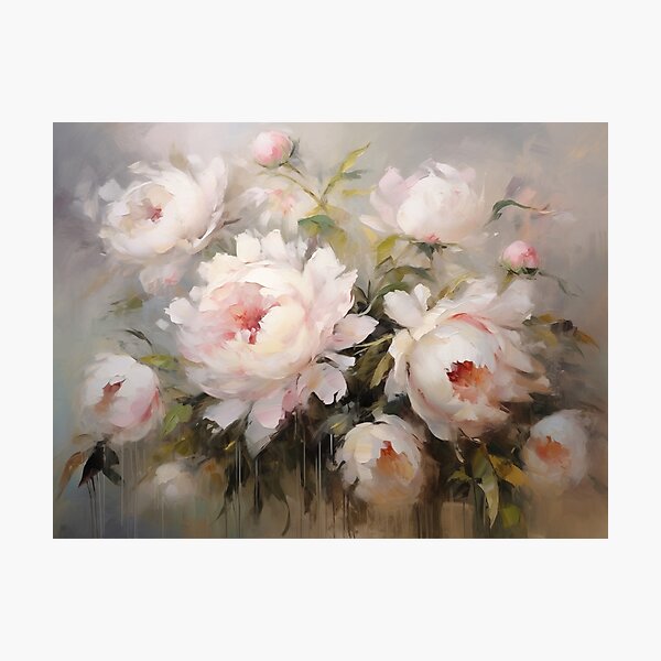 Item preview, Coquette aesthetic vintage painting of a bouquet of flowers designed and sold by Coquette Art.
