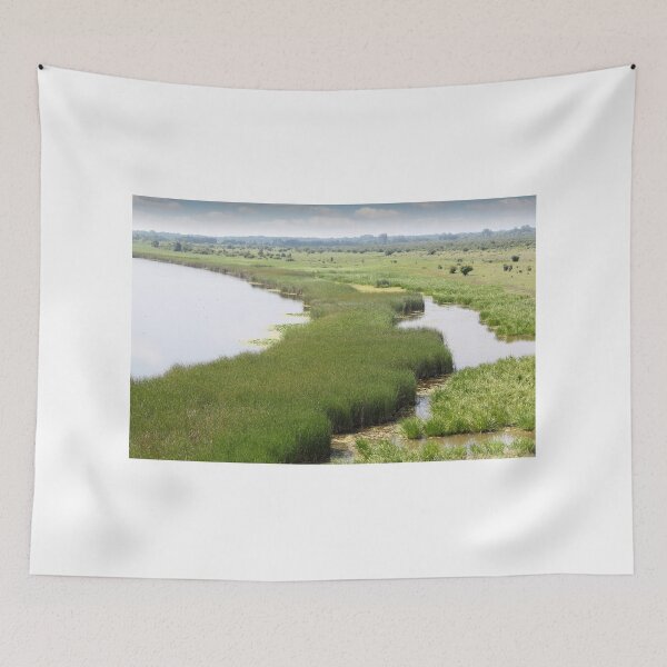 Item preview, river and pasture summer landscape designed and sold by goceris.