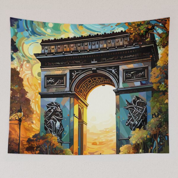 Item preview, Arc de Triomphe Abstract Art (France) designed and sold by ArsUrbis.