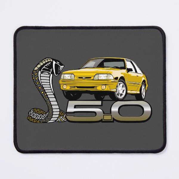 Item preview, Yellow 93 Ford Mustang Cobra designed and sold by Glenn Mueller.