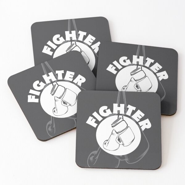 Item preview, Fighter boxer boxing boxing gloves icon illustration logo canvas poster designed and sold by AndreMi.