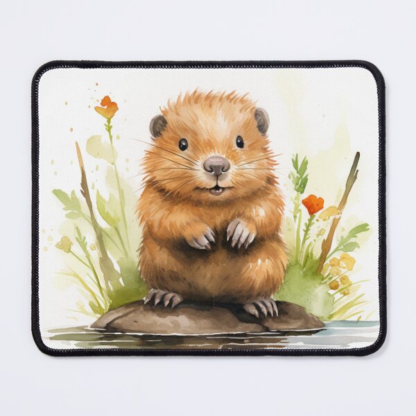 Item preview, Beaver Lover - Cute Beaver designed and sold by baby-animal-art.