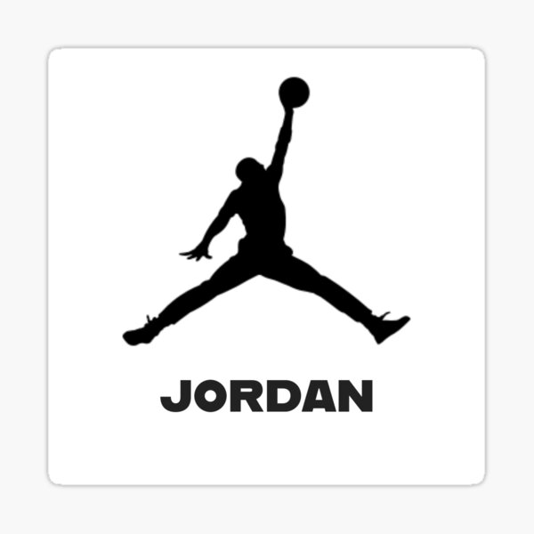 Jordan Sticker for Sale by Yasarshop Redbubble