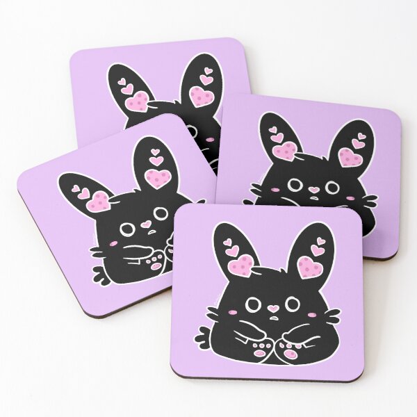 Item preview, Shocked Bunny (Purple night edition) designed and sold by ArtfulJam.